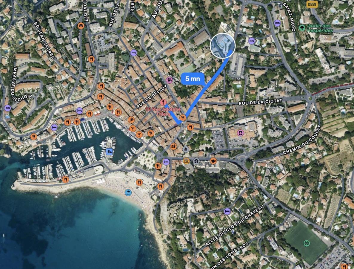Plein Centre Avec "Parking Prive" Voitures Electriques Bienvenues Apartment Каси Екстериор снимка